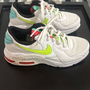 Nike Air Max 93 Retro White Volt Teal Infrared Sneakers Women’s Size 6.5